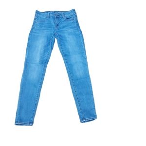 American Eagle Jeans 4 Reg Next Level Stretch Whiskered Skinny Straight …